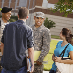 Meeting a military recruiter?